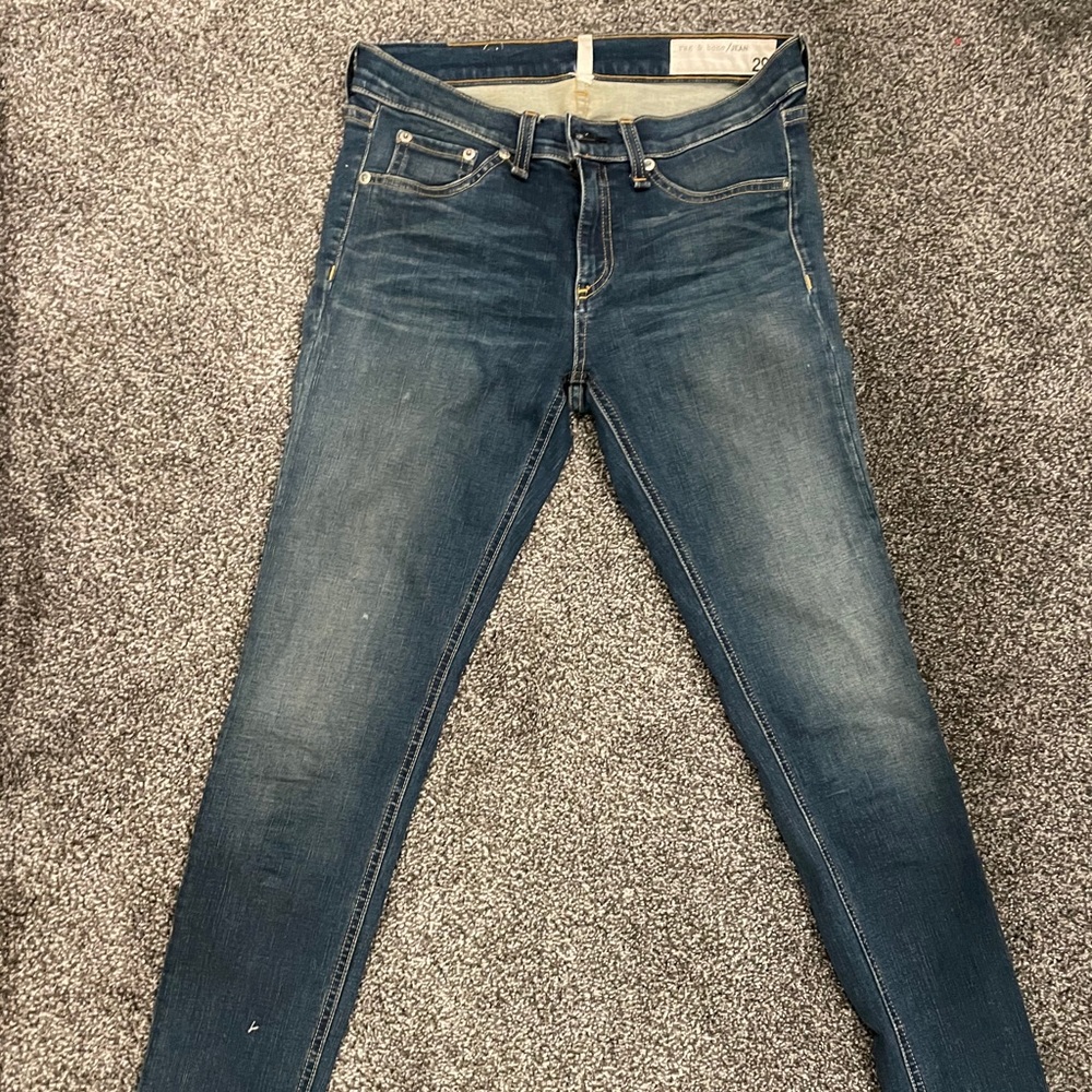 Rag and bone skinny jeans 29